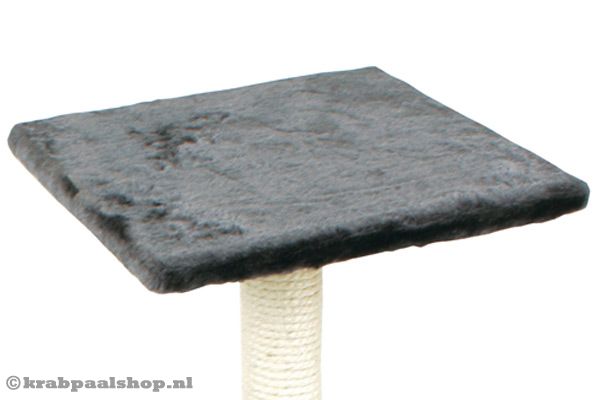 Plateau op 57 cm hoogte.