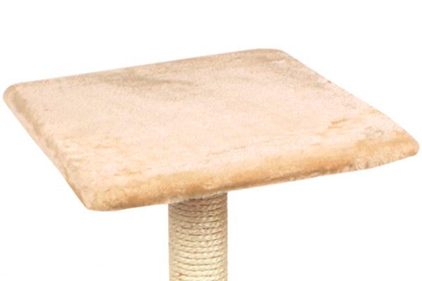 Plateau op 57 cm hoogte.