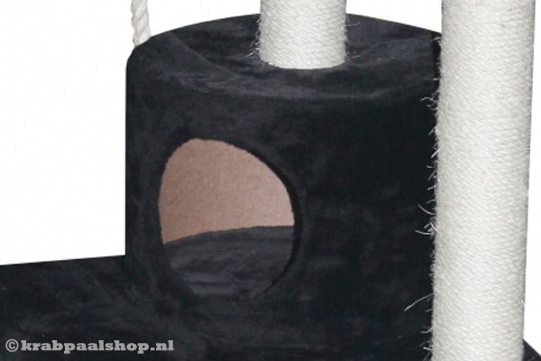 Pluche huisje voor relaxen en slapen.