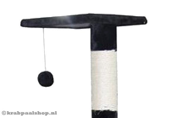 Pluche plateau met speelballetje.