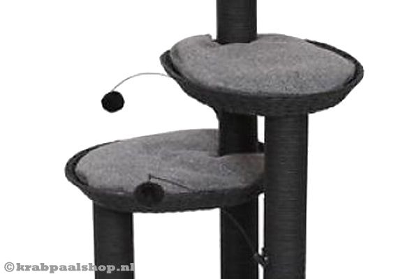 Comfortabele slaapplaatsen met zachte kussentjes van vilt.