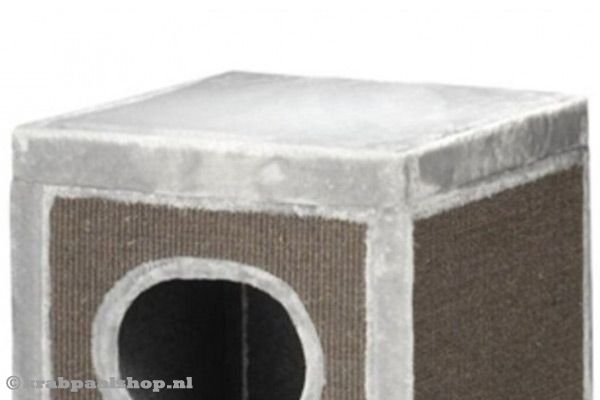 De bovenzijde is bekleed met zacht pluche.