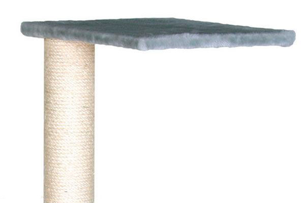 Hoogste plateau met pluche.