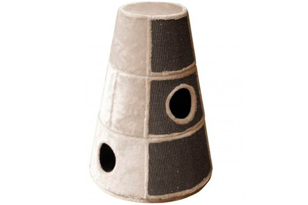 Krabton Main bruin met sisal en pluche.