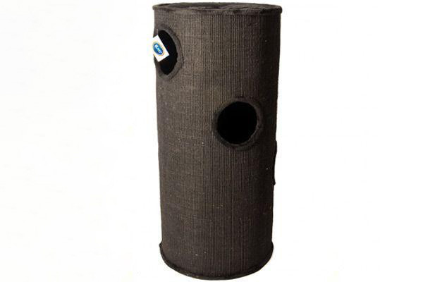 Krabton Nevada grijs met sisal en pluche.