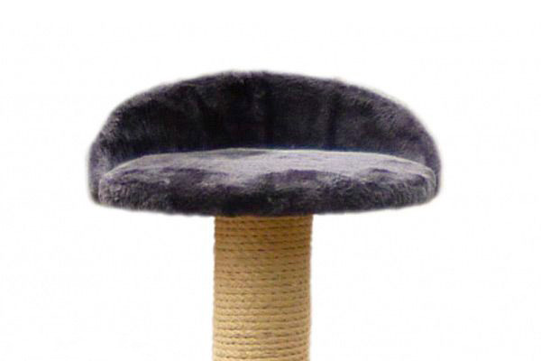 Pluche plateau met opstaande rand.