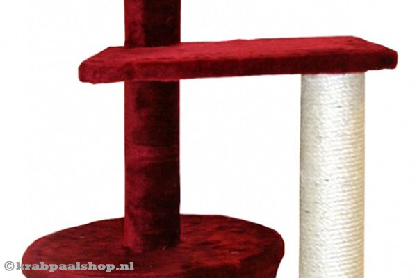 Met verschillende plateau's.