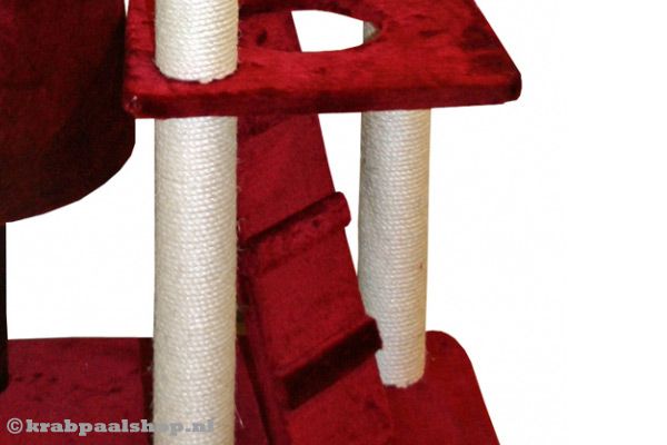 Trapje en opening voor extra plezier.