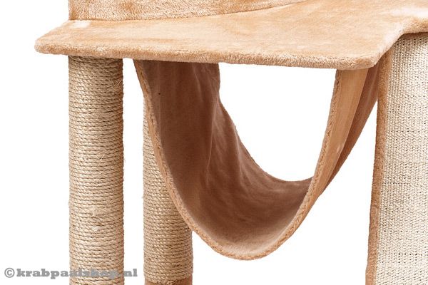 Comfortabele hangmat van pluche.