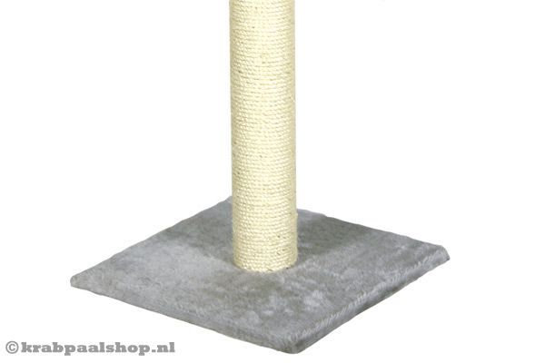 Zware grondplaat voor extra stevigheid.