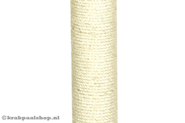 Sisalstam met een diameter van 6 cm.