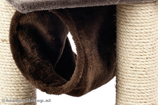 Tunnel met een doorsnede van 18 cm.