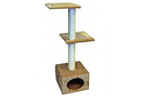 Krabpaal Venus beige (109 cm hoog).